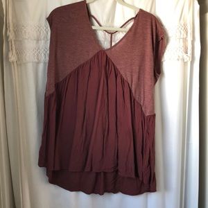 Meadow rue by Anthropologie purple shirt! Size S